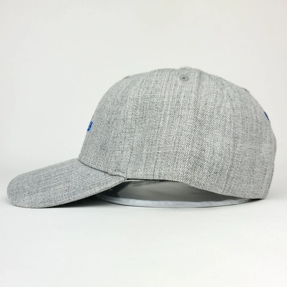 LA Lakers Mitchell & Ness NBA Pro Fit Snapback Hat Cap‎ Heather Gray New